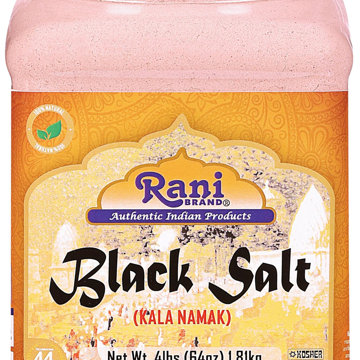 Rani Black Salt Powder Kala Namak Mineral 5oz 142g PET Jar ~ Unrefined,  Pure and Natural | Vegan | Gluten Friendly | NON-GMO | Kosher | Indian  Origin