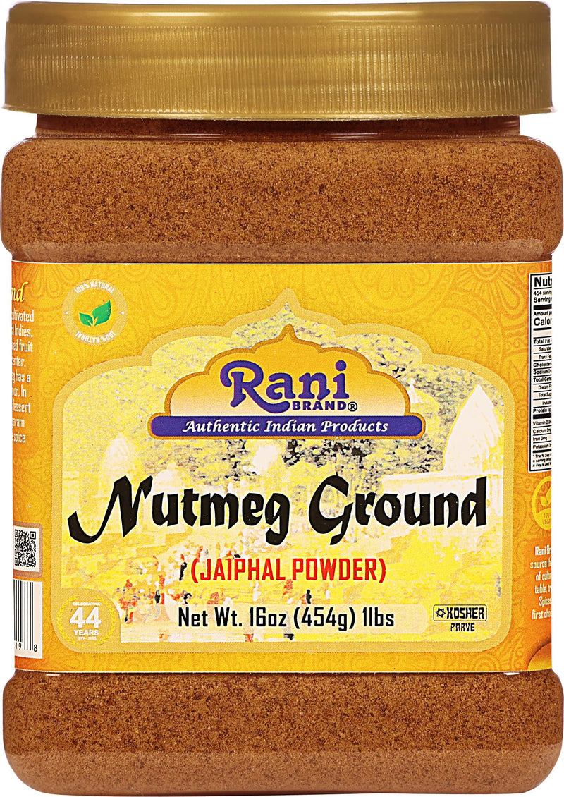 Rani Nutmeg (Jaiphul) Ground Powder Spice 16oz