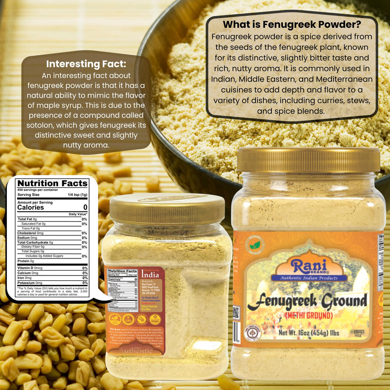 Rani Fenugreek Ground {5 Sizes Available}