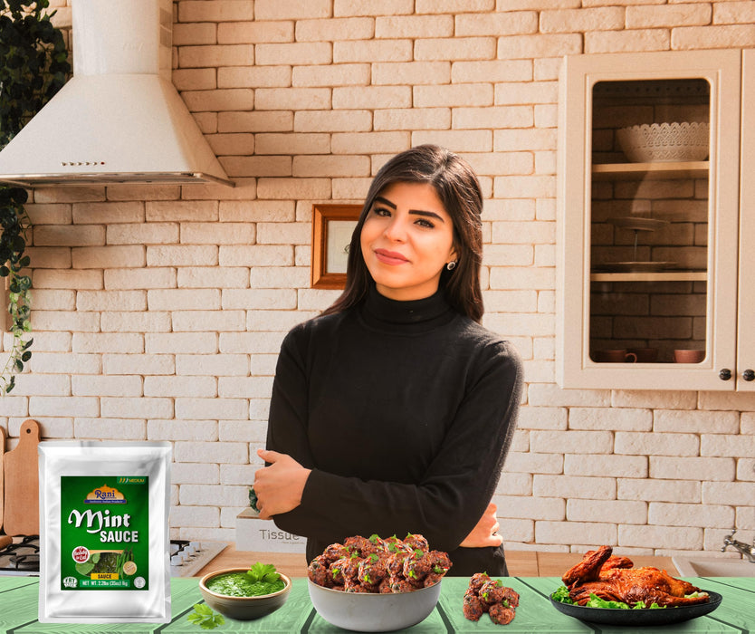Rani Mint Sauce (Savory Dipping Sauce) 35oz (2.2lbs) 1kg Bulk, Ready to eat, Vegan ~ Gluten Free | NON-GMO | Kosher | Indian Origin