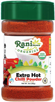 Rani Organic Extra Hot Chilli Powder 3oz