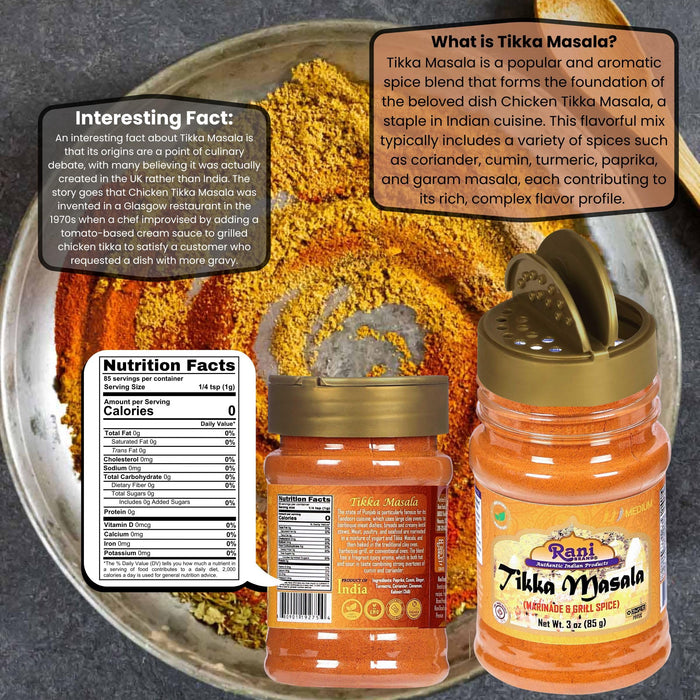 Rani Tikka Masala Indian 7-Spice Blend  {13 Available Sizes}