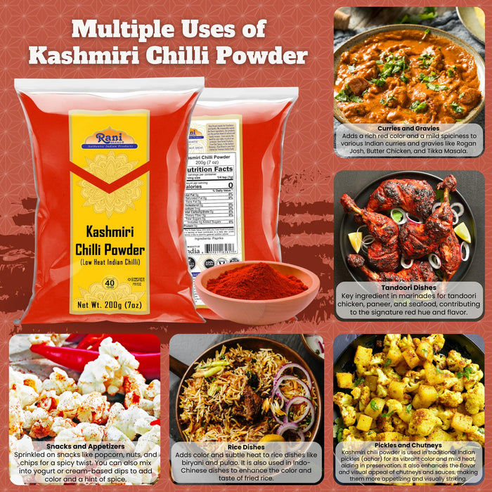 Rani Kashmiri Chilli Powder {10 Sizes Available}