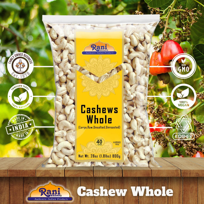 Rani Cashews Whole {5 Sizes Available}