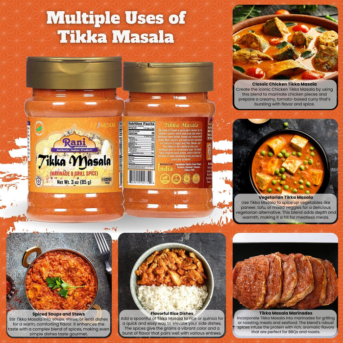 Rani Tikka Masala Indian 7-Spice Blend  {13 Available Sizes}