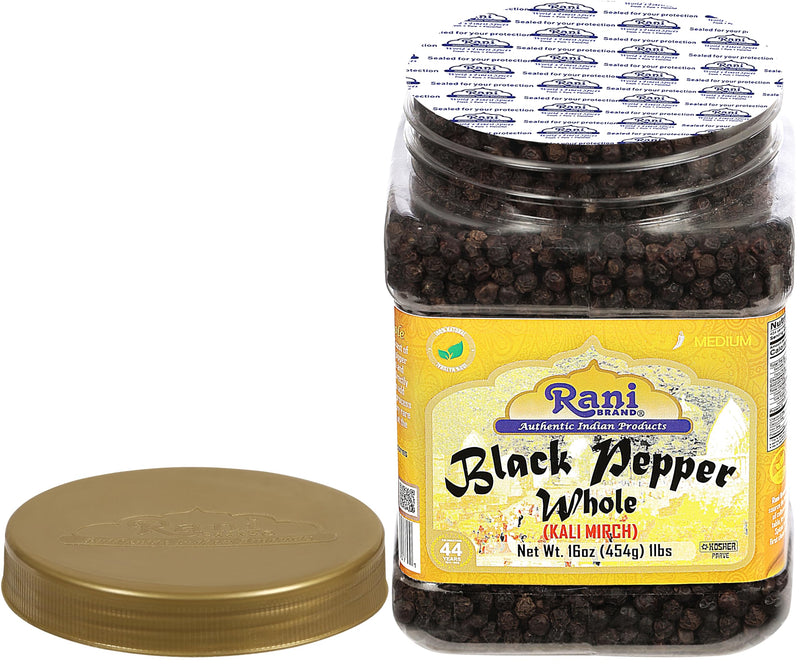 Rani Black Pepper Whole MG-1 {10 Sizes Available}