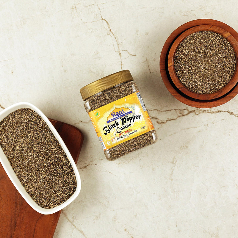 Rani Black Pepper Coarse Grind {7 Sizes Available}