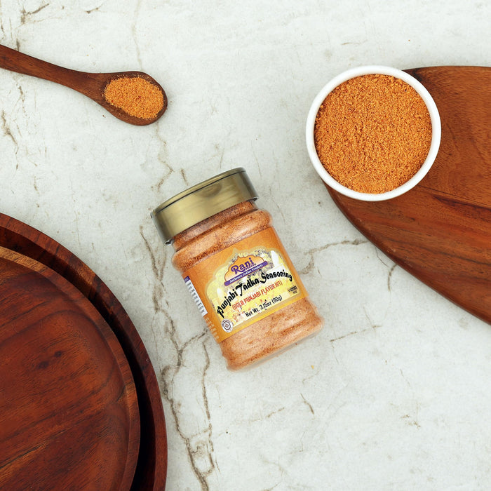 Rani Punjabi Tadka Seasoning (Bold Punjabi Flavor Hit) 3.15oz (90g) PET Jar ~ Shaker Top | All Natural | Vegan | Gluten Friendly | NON-GMO | Indian Origin
