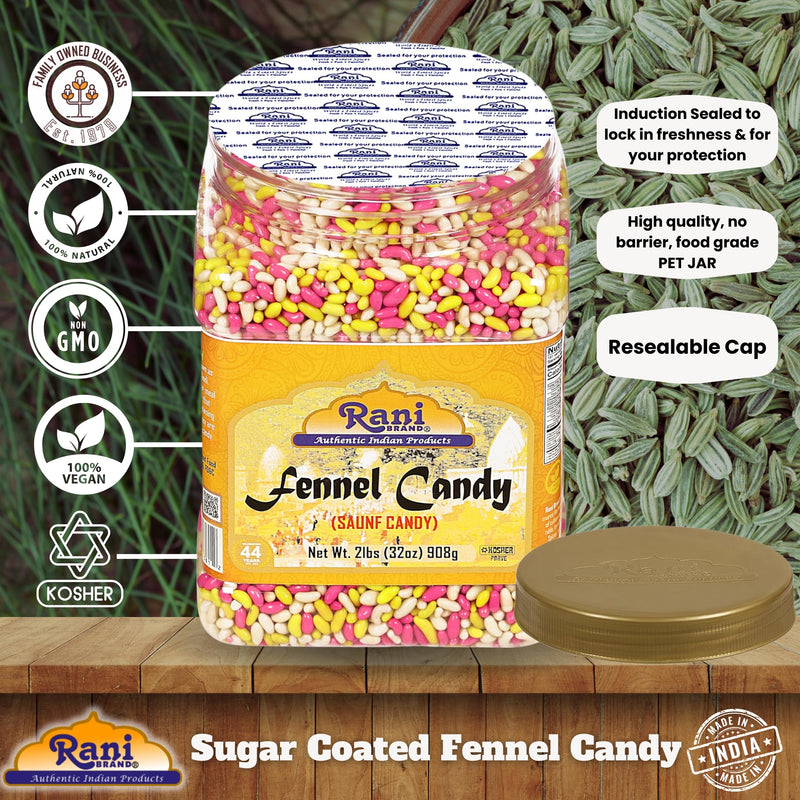 Rani Sugar Coated Fennel Candy {12 Sizes Available}