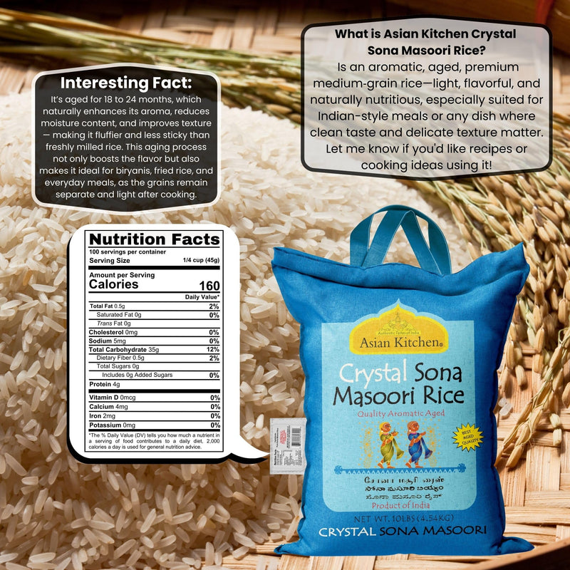 Asian Kitchen Rice Aged {9 Sizes Available}