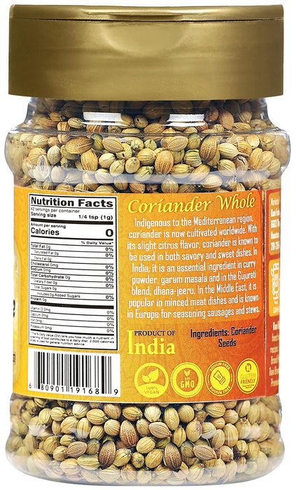 Rani Coriander (Dhania) Seeds Whole, Indian Spice 32oz (2lbs) 907g