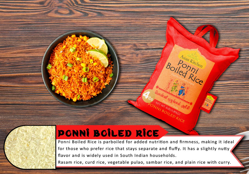 Asian Kitchen Ponni Rice {6 Sizes Available}