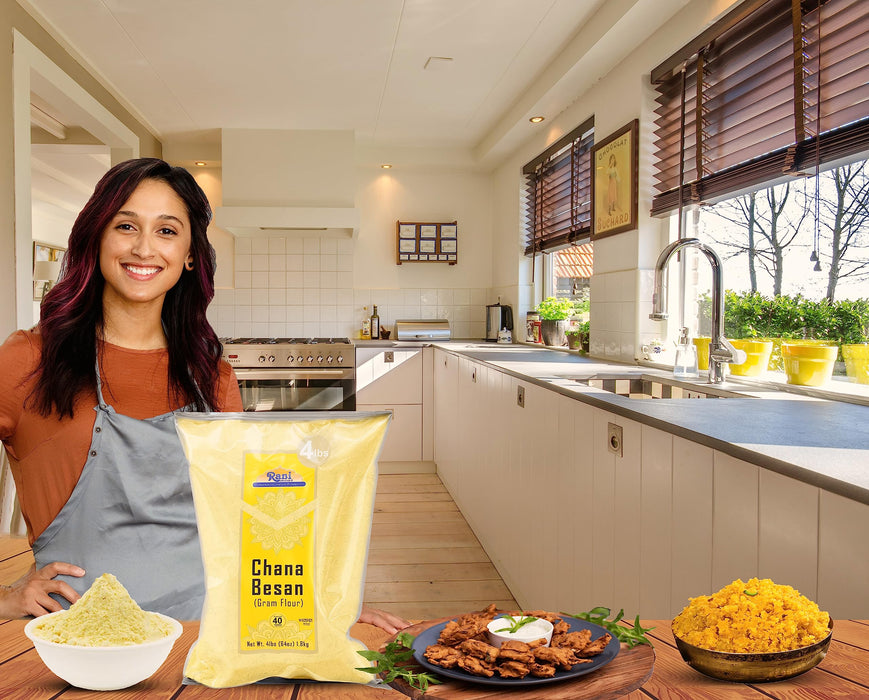 Rani Chana Besan - Chickpeas Flour {6 Sizes Available}