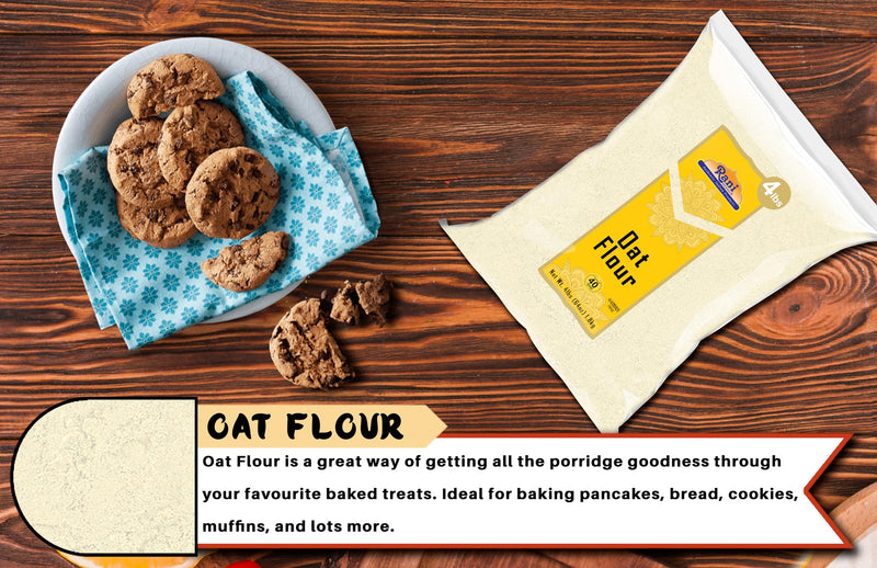 Rani Oat Flour 64oz (4lbs) 1.81kg ~ All Natural | Gluten Friendly | NON-GMO | Kosher | Vegan | Indian Origin