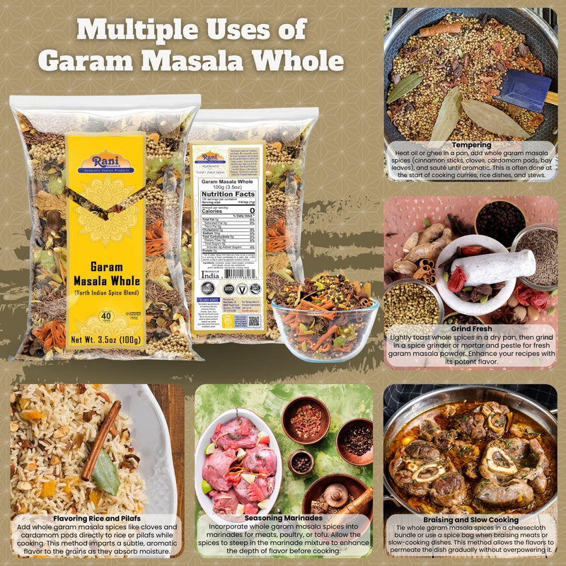 Rani Garam Masala Whole {5 Sizes Available}