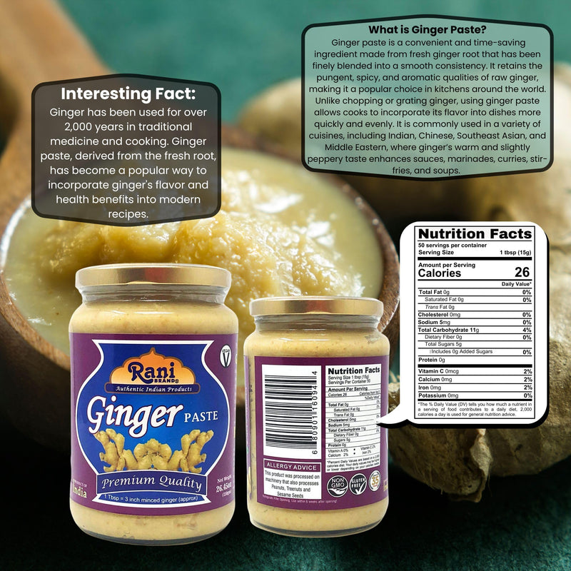 Rani Ginger Garlic Paste {6 Options Available}