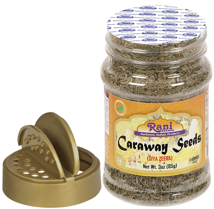 Rani Caraway Seeds (Siya Zeera) Spice 3oz (85g) Natural ~ Gluten Friendly | NON-GMO | Kosher | Vegan | Indian Origin