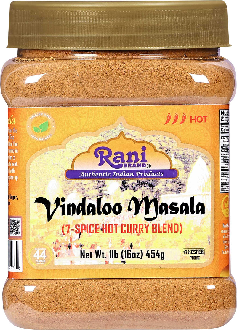 Rani Vindaloo Curry Masala Natural Indian 16oz