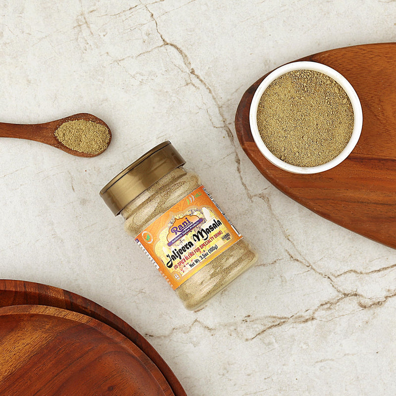 Rani Jal Jeera Masala (14-Spice blend for Spicy Indian Drink) 3oz (85g) PET Jar ~ All Natural | Vegan | No Colors | Gluten Friendly | NON-GMO | Kosher | Indian Origin