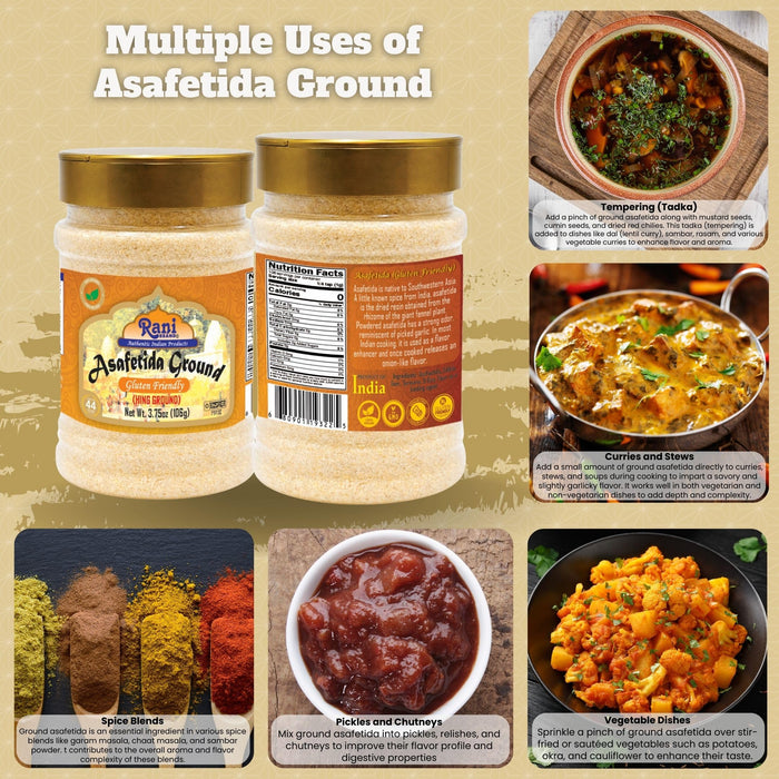 Rani Asafetida (Hing) Ground and Whole {9 Sizes Available}
