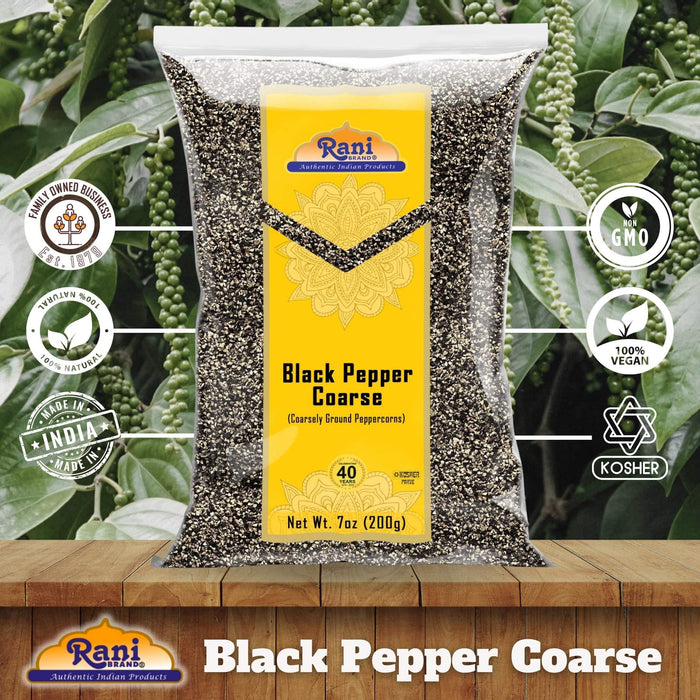 Rani Black Pepper Coarse Grind {7 Sizes Available}