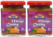 Rani Hot Mango Chutney (Spicy Indian Preserve) 12.3oz