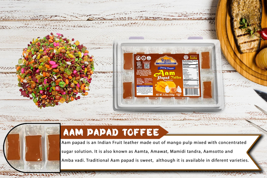 Rani Aam Pappad (Mango Fruit Snack) {3 Sizes Available}