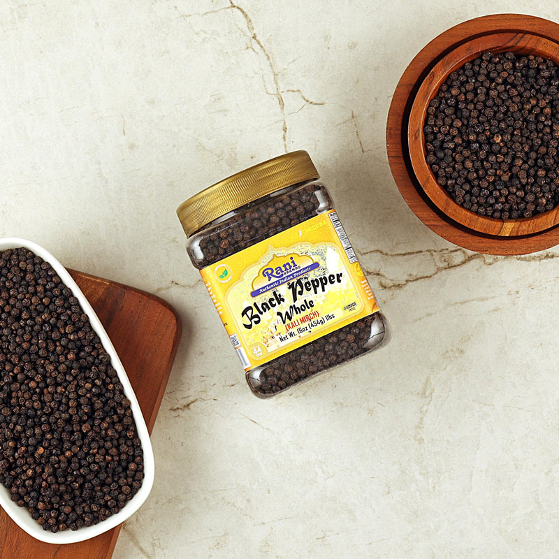 Rani Black Pepper Whole MG-1 {10 Sizes Available}