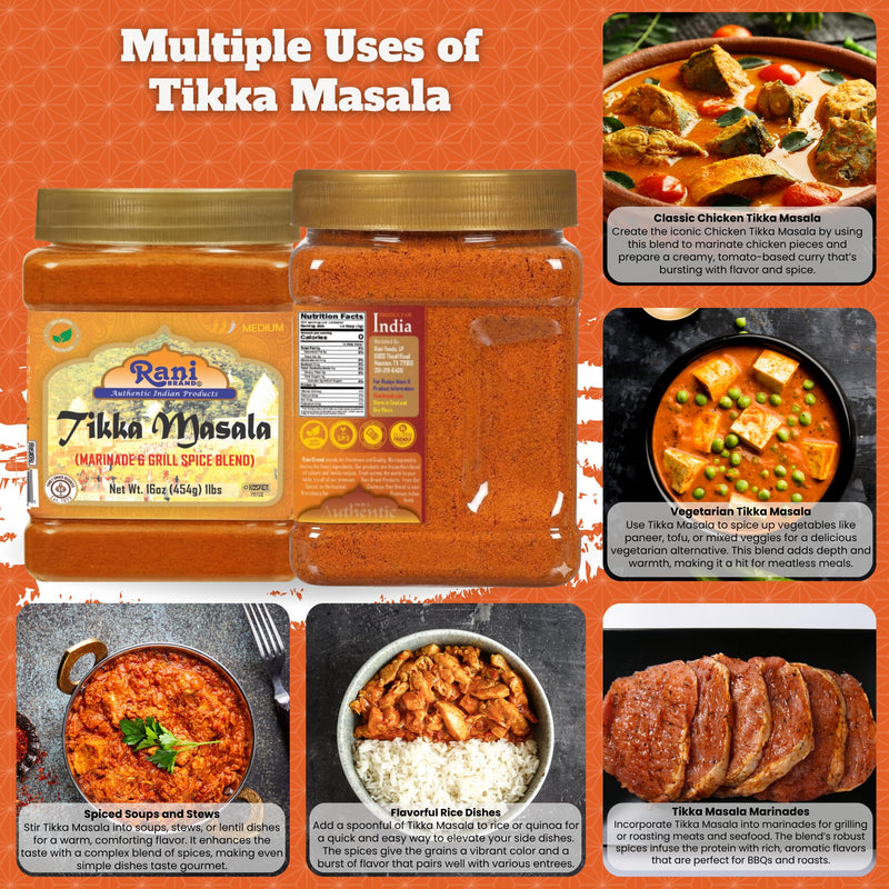 Rani Tikka Masala Indian 7-Spice Blend  {13 Available Sizes}