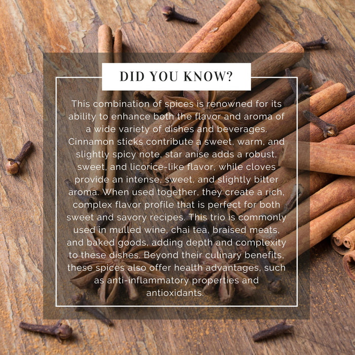 Rani Cinnamon Sticks, Star Anise & Whole Cloves 3.5oz (100g) Pack of 3 ~ Perfect for Baking, Cooking & Beverages ~ All Natural | Gluten Friendly | NON-GMO | Kosher | Vegan | Indian Origin