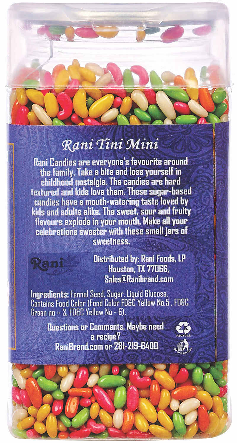 Rani Tini Mini 5.25oz (150g) Vacuum Sealed, Easy Open Top, Resealable Container ~ Indian Tasty Treats | Vegan | Gluten Friendly | NON-GMO | Indian Origin