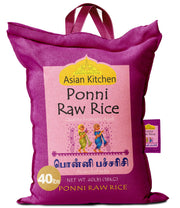 Rani Asian Kitchen Ponni Raw Rice 40-Pound Bag 40lb