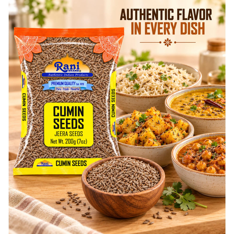 Rani Cumin Seeds Poly {5 Sizes Available}
