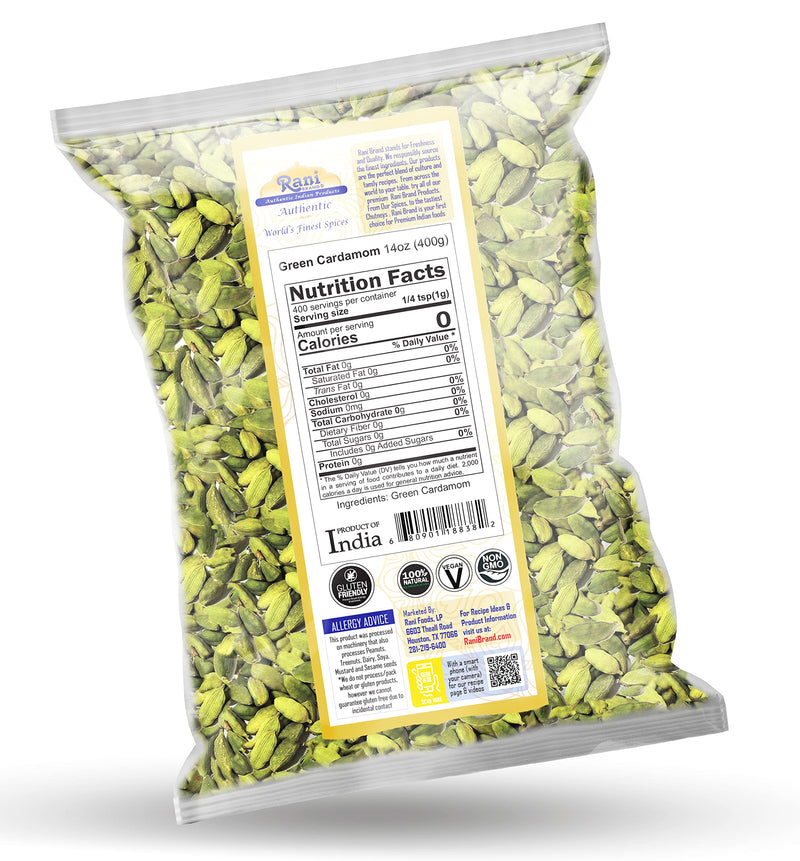 Rani Green Cardamom {13 Sizes Available}