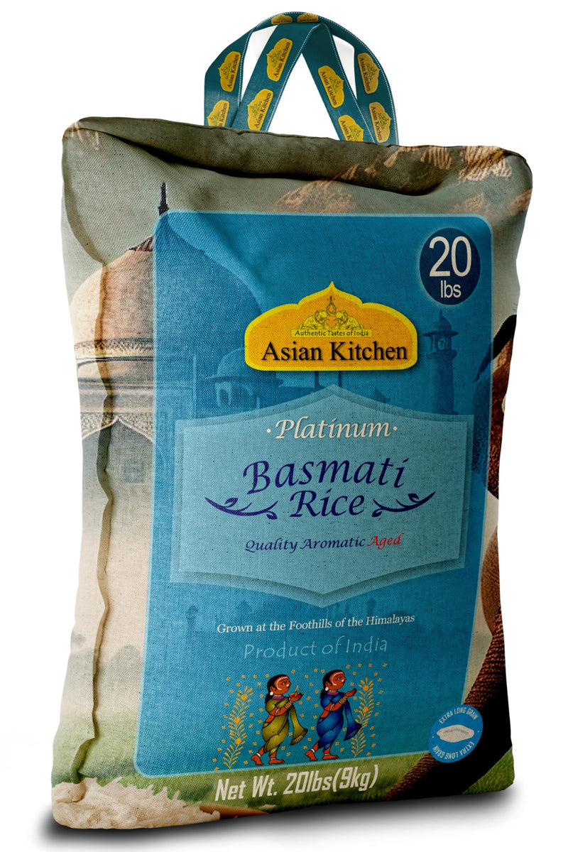 Asian Kitchen Platinum Basmati Rice Aged 24 months {4 Sizes Available}