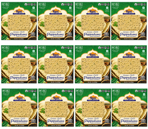 Rani Pappadums (Indian Lentil Wafer Snack) 7oz