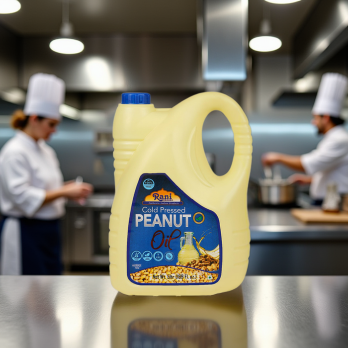 Rani Peanut Oil 169 Ounce (5 Liter) Cold Pressed | 100% Natural | NON-GMO | Kosher | Vegan | Gluten Free