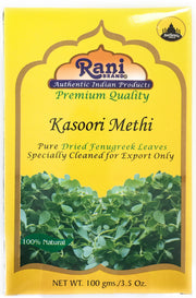 Rani Fenugreek Leaves Dried, All Natural 3.5oz