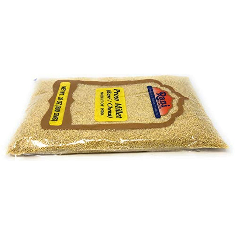 Rani Proso Millet (Panicum Millaceum) Whole Ancient Grain Seeds 4 Pound, 4lbs (64oz) ~ All Natural | Gluten Friendly | NON-GMO | Vegan | Indian Origin | Barri / Chena / Variga / Baragu
