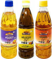 Rani Premium Oils Combo Set of 3 - Peanut Oil 16.9oz