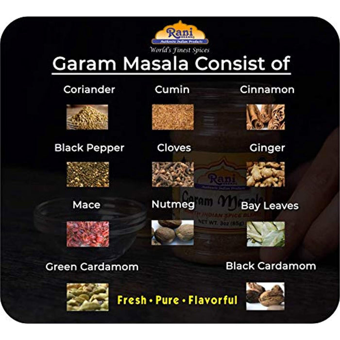 Rani Garam Masala Indian 11-Whole Spices Blend 28oz (800g) ~ All Natural, Salt-Free | Vegan | No Colors | Gluten Friendly | NON-GMO | Indian Origin