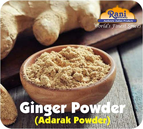 Rani Ginger (Adarak) Powder Ground, Spice 2.5oz (71g) PET Jar ~ All Natural | Vegan | Gluten Friendly | NON-GMO | Indian Origin