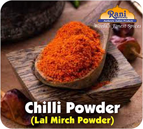 Rani Chilli Powder (Mirchi) Ground Indian Spice 3.5oz (100g) ~ All Natural, Salt-Free | Vegan | No Colors | Gluten Friendly | NON-GMO | Indian Origin