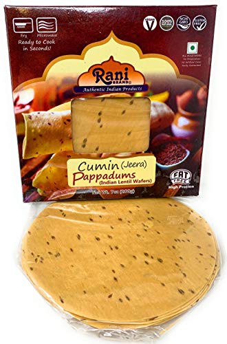 Rani Pappadums (Indian Lentil Wafer Snack) {6 Varieties Available}