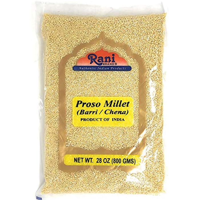 Rani Proso Millet (Panicum Millaceum) Whole Ancient Grain Seeds 28oz (800g) ~ All Natural | Gluten Friendly | NON-GMO | Vegan | Indian Origin