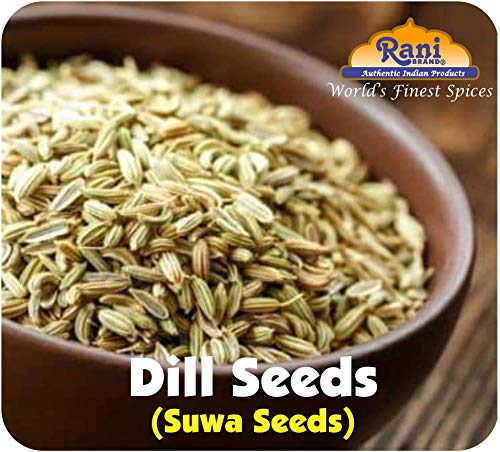 Rani Dill Seeds (Suwa / Sua) Whole, Spice 3.5oz (100g) ~ All Natural | Gluten Free Ingredients | NON-GMO | Vegan | Indian Origin, Weed