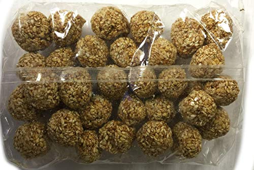 Rani Sesame Ladoo (Round Sesame Brittle Candy) 7oz (200g) x Pack of 2 ~ All Natural | Vegan | No colors | Gluten Friendly | Indian Origin