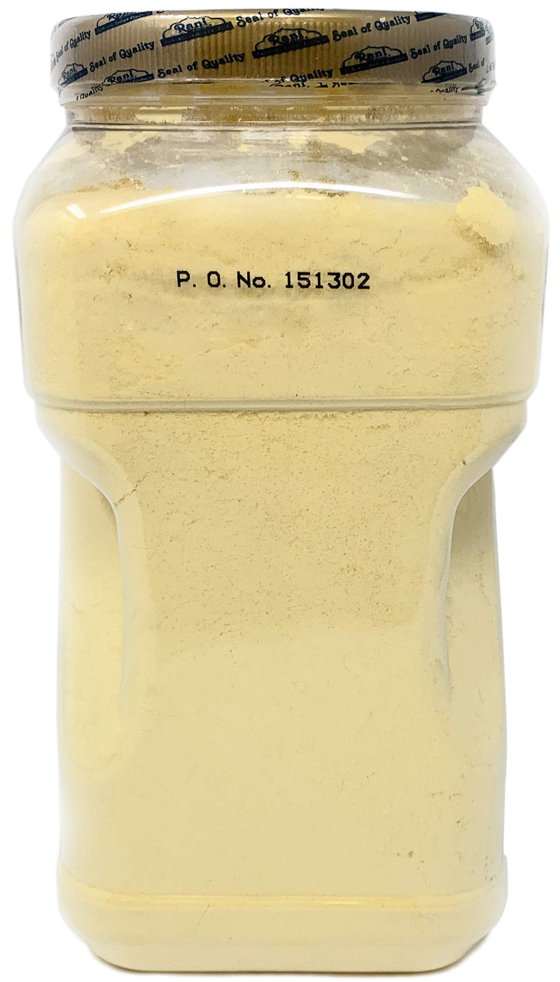 Rani Chana Besan (Chickpeas Flour, Gram) 64oz (4lbs) 1.81kg Bulk PET Jar ~ All Natural | Vegan | Gluten Friendly | NON-GMO | Indian Origin