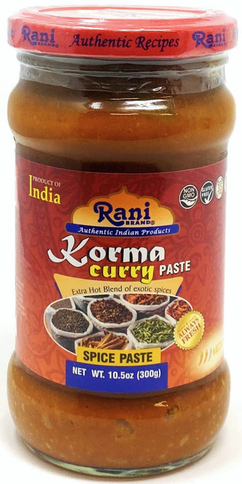 Rani Korma Curry Cooking Spice Paste 10.5oz (300g) Glass Jar, Pack of 5+1 FREE ~ No Colors | All Natural | NON-GMO | Vegan | Gluten Free
