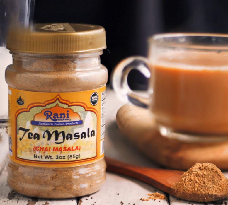 Rani Tea (Chai) Masala 16oz (1lb) 454g Bulk PET Jar ~ All Natural | Vegan | Gluten Friendly | Salt & Sugar Free | NON-GMO | No Colors | Indian Origin